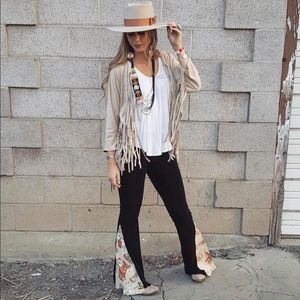 Black Velvet Custom Bell Bottoms NFR ready